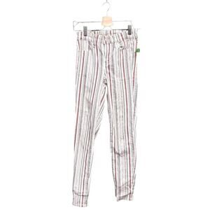 American Eagle High Rise Neutral vertical Stripe Skinny Jeans 0